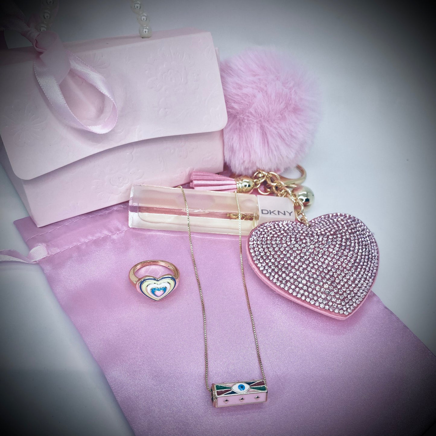 The Elite Jewelry & Designer Fragrance Box, Sparkling Jewelry, Designer Fragrances For Her