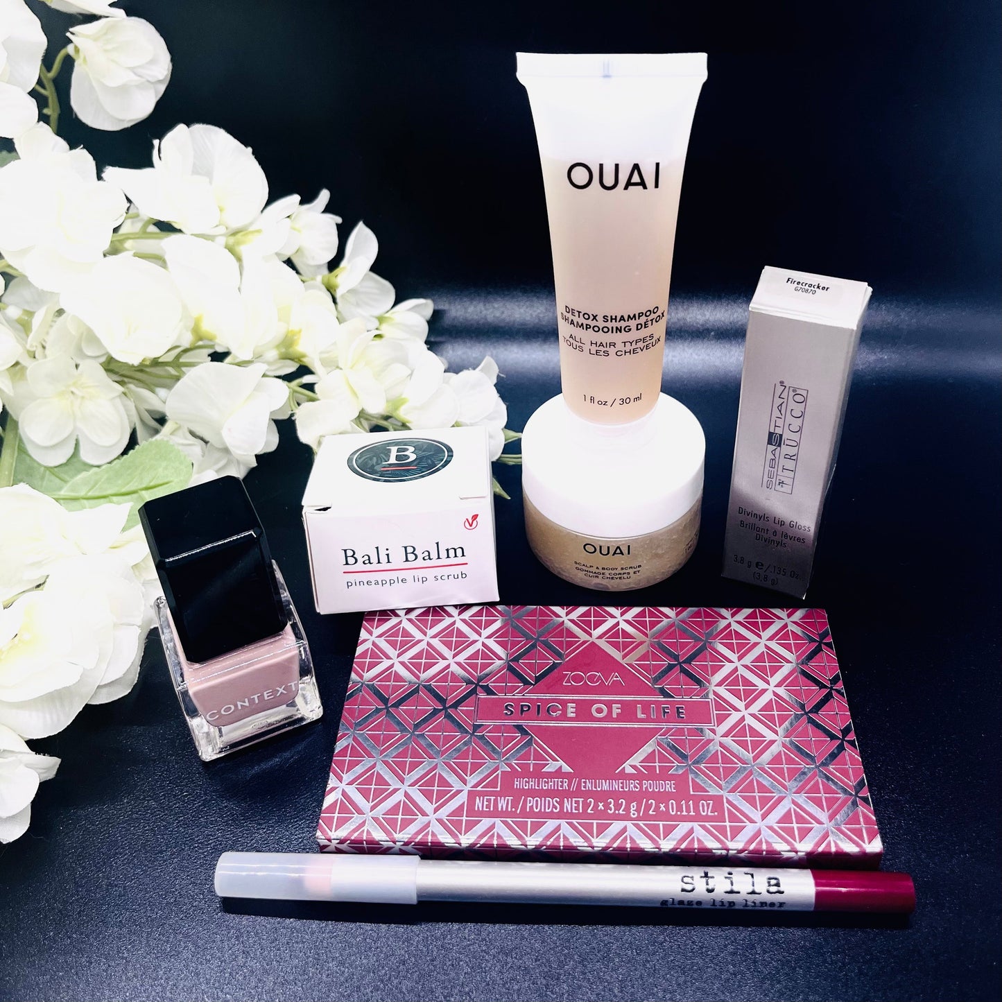 Ultimate (9) Piece Designer Makeup & Hair care Bundle Box