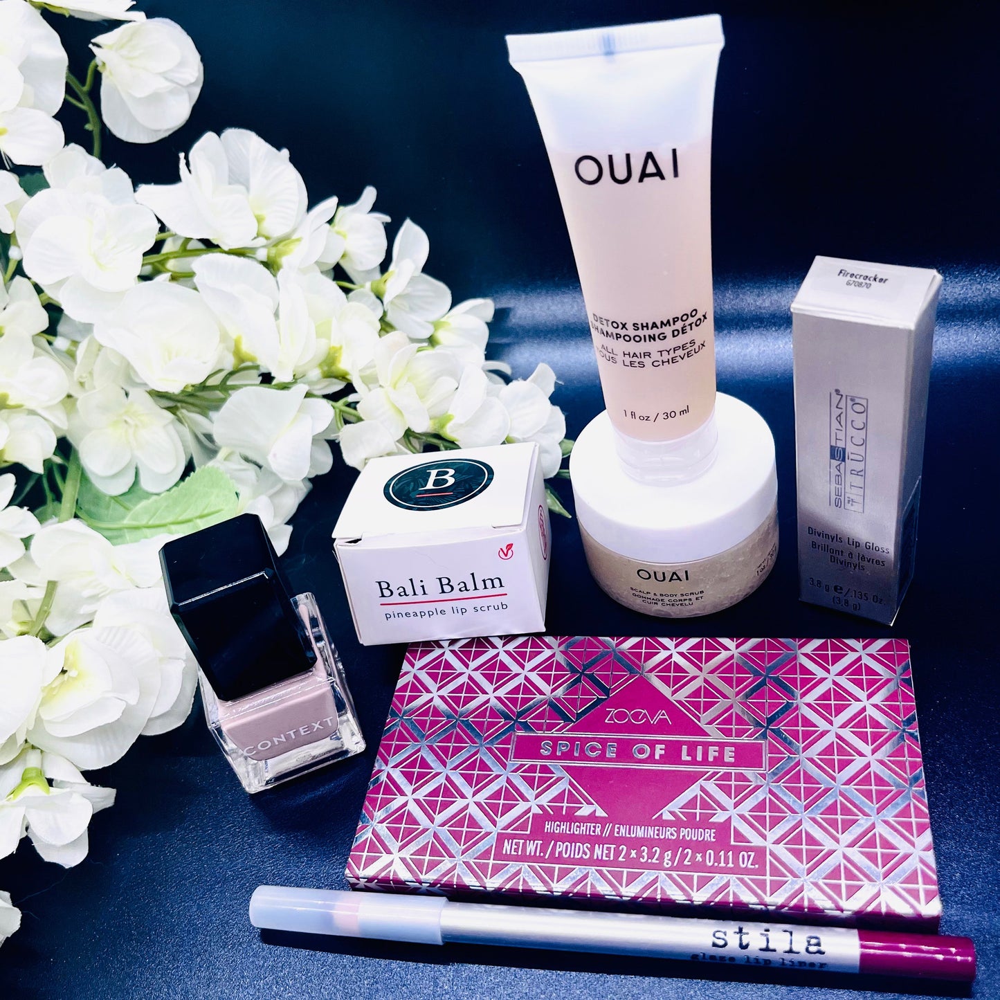Ultimate (9) Piece Designer Makeup & Hair care Bundle Box
