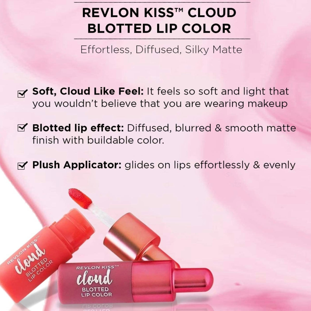 Revlon Kiss Cloud Blotted Lip Color | All Shades