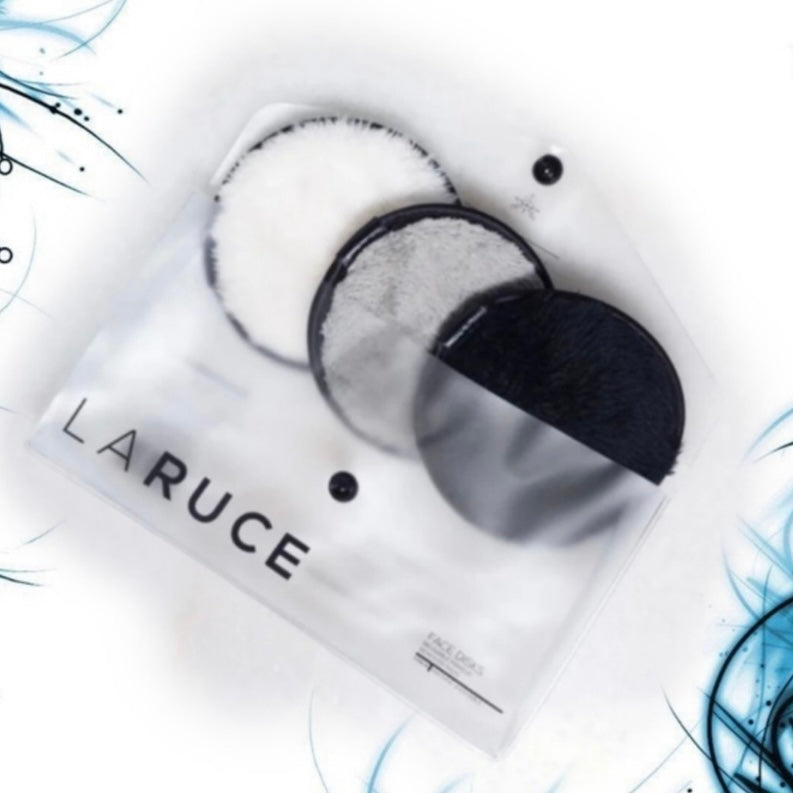 Laruce Multi-Purpose Luxury Beauty Discs To Apply & Erase Skincare, Makeup, Clears Out Pores,  Excellent Gift For Bridal Showers, Teens, For him, Her