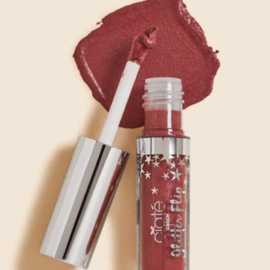 Ciate transforming glitter liquid lipstick in the colors “trouble” and the color “Surreal”