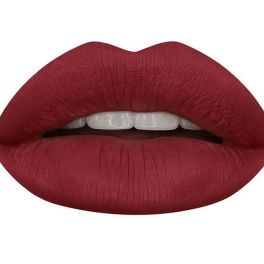 huda beauty super long wear easy glade matte lip pencil in the color pop Heartbreaker