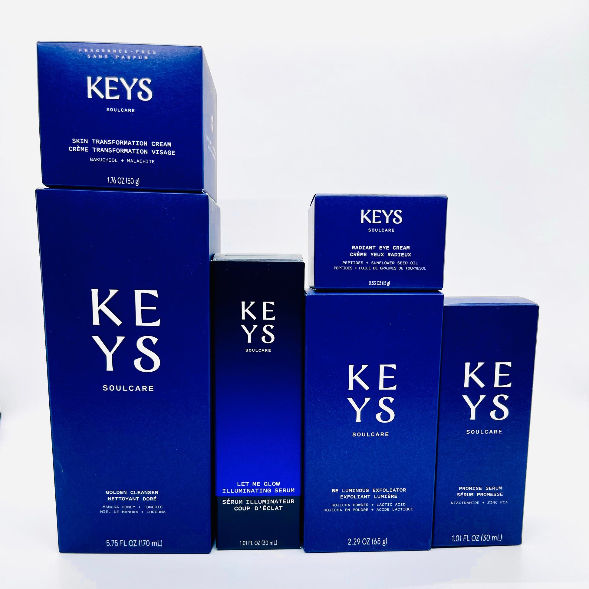 keys soulcare 6 piece anti aging skincare bundle only available at FaceTreasures.com